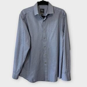 Jos. A. Bank traveler travel tech tailored fit men’s dress shirt cotton medium